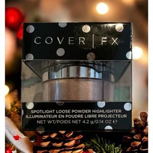 COVER FX Spotlight Loose Powder Highlighter 4.2 g / .14 Oz GLITZ ~ NIB